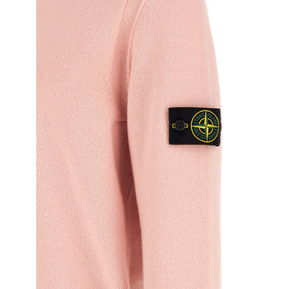 Stone Island Multicolor Virgin Wool Cardigan