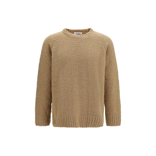 Laneus Beige Wool Oves Aries Sweatshirt