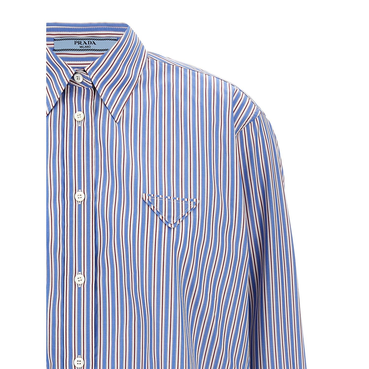 Prada Multicolor Cotton Blouse