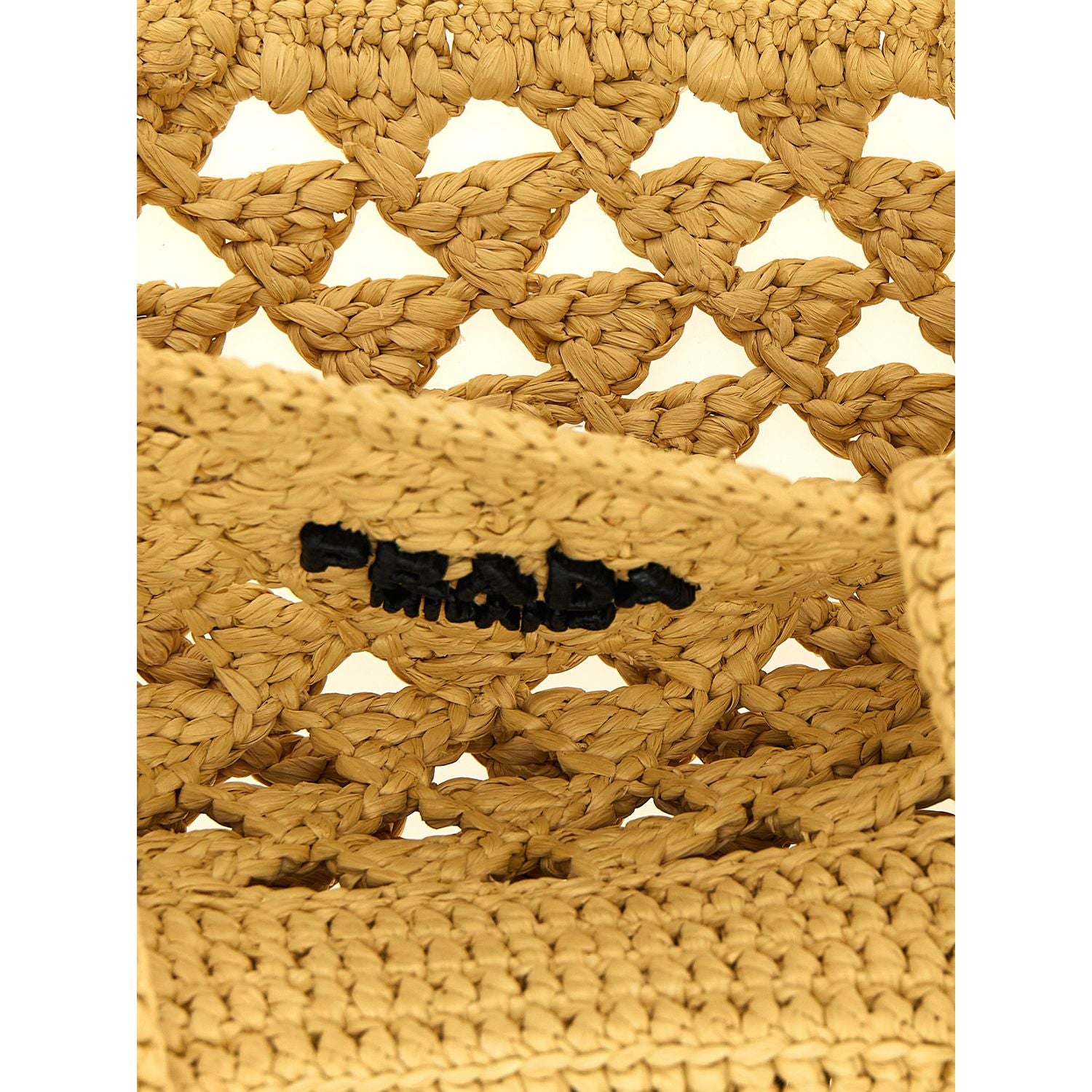 Prada Beige Viscose Handbag