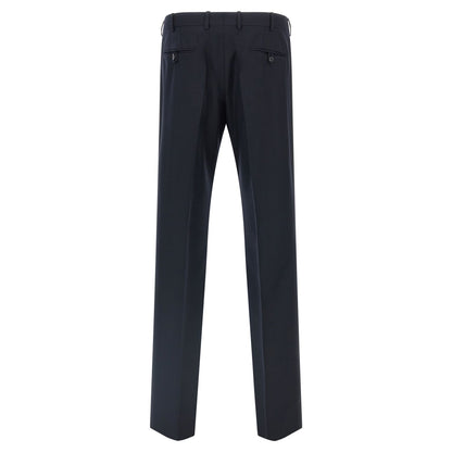 Prada Blue Virgin Wool Two-Piece Suit