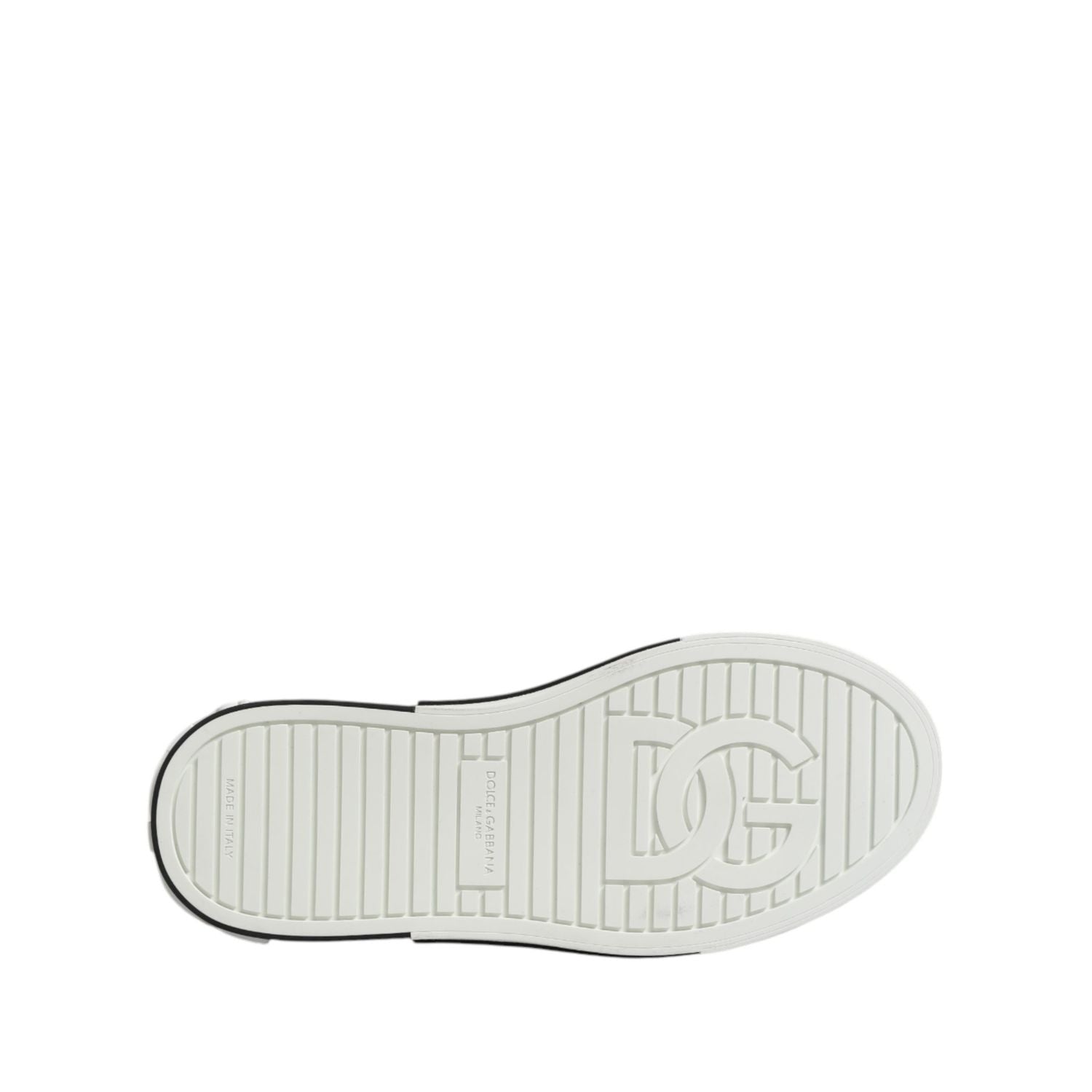 Dolce & Gabbana White Perforated Custom 2.Zero Sneakers Shoes