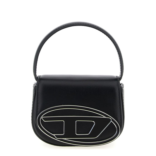 Diesel Black Cowhide Handbag