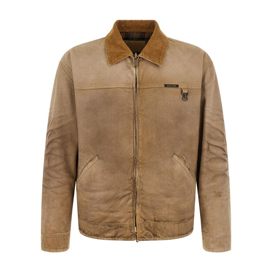 Golden Goose Beige Cotton Shell Jacket