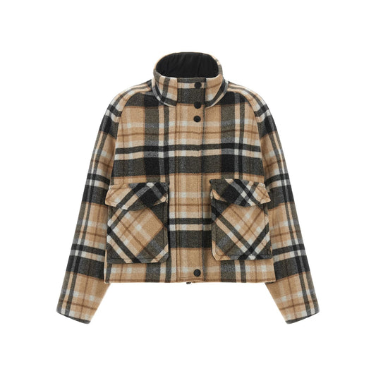 PINKO Multicolor Wool Coat