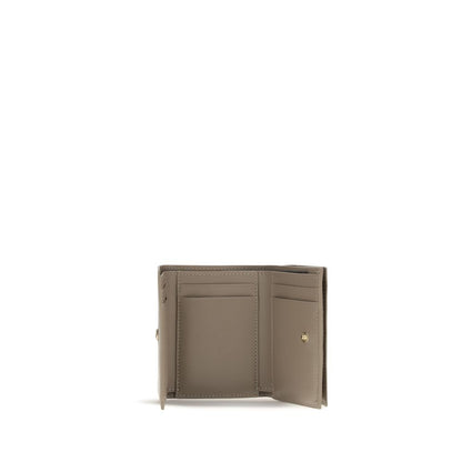 Fendi Beige Calf Leather Bos Taurus Wallet