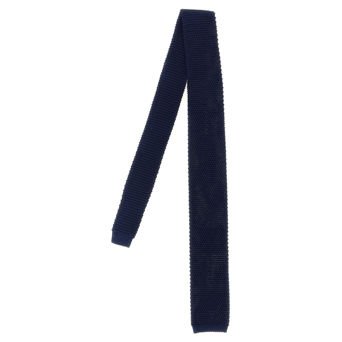 Brunello Cucinelli Blue Silk Tie