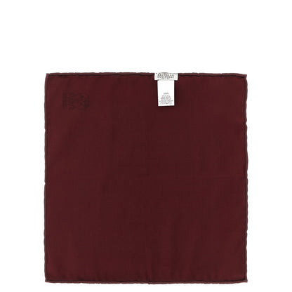 Brunello Cucinelli Bordeaux Silk Other Accessories