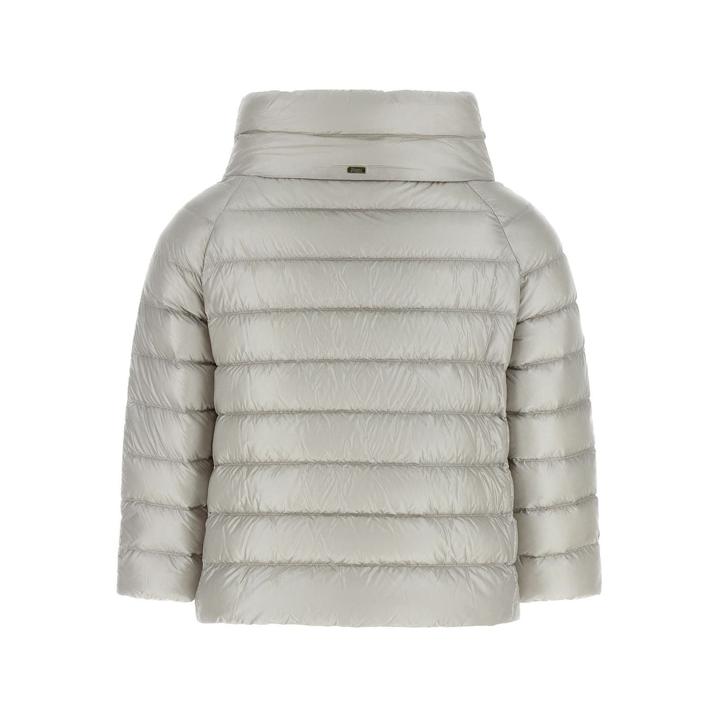 Herno Gray Polyamide Coat
