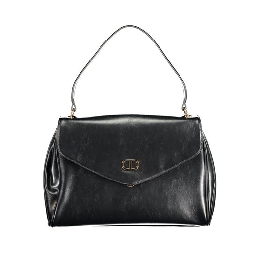 Twinset Black Polyurethane Women's Bag
