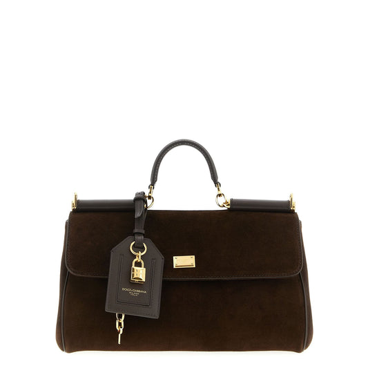 Dolce & Gabbana Brown Calfskin Handbag