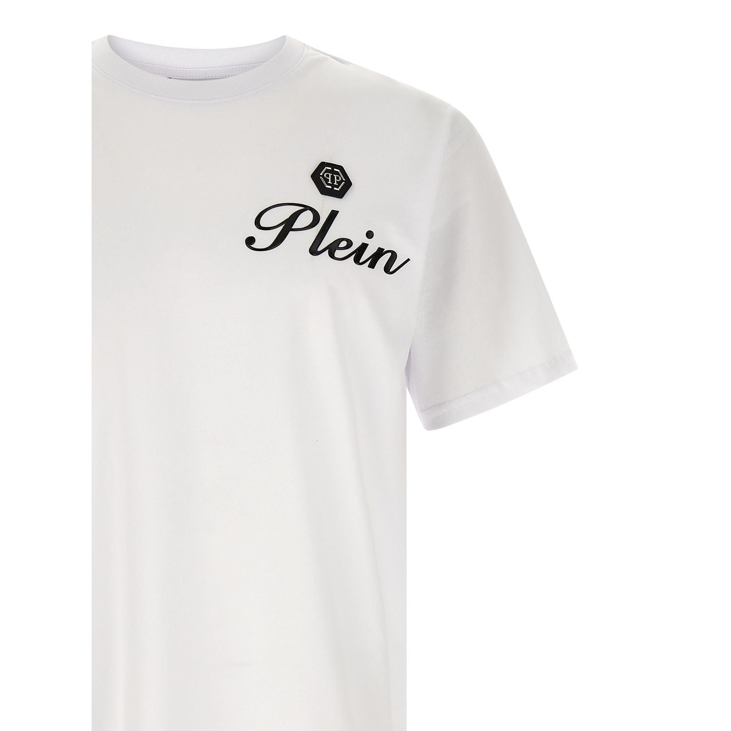 Philipp Plein Bicolor Cotton T-Shirt