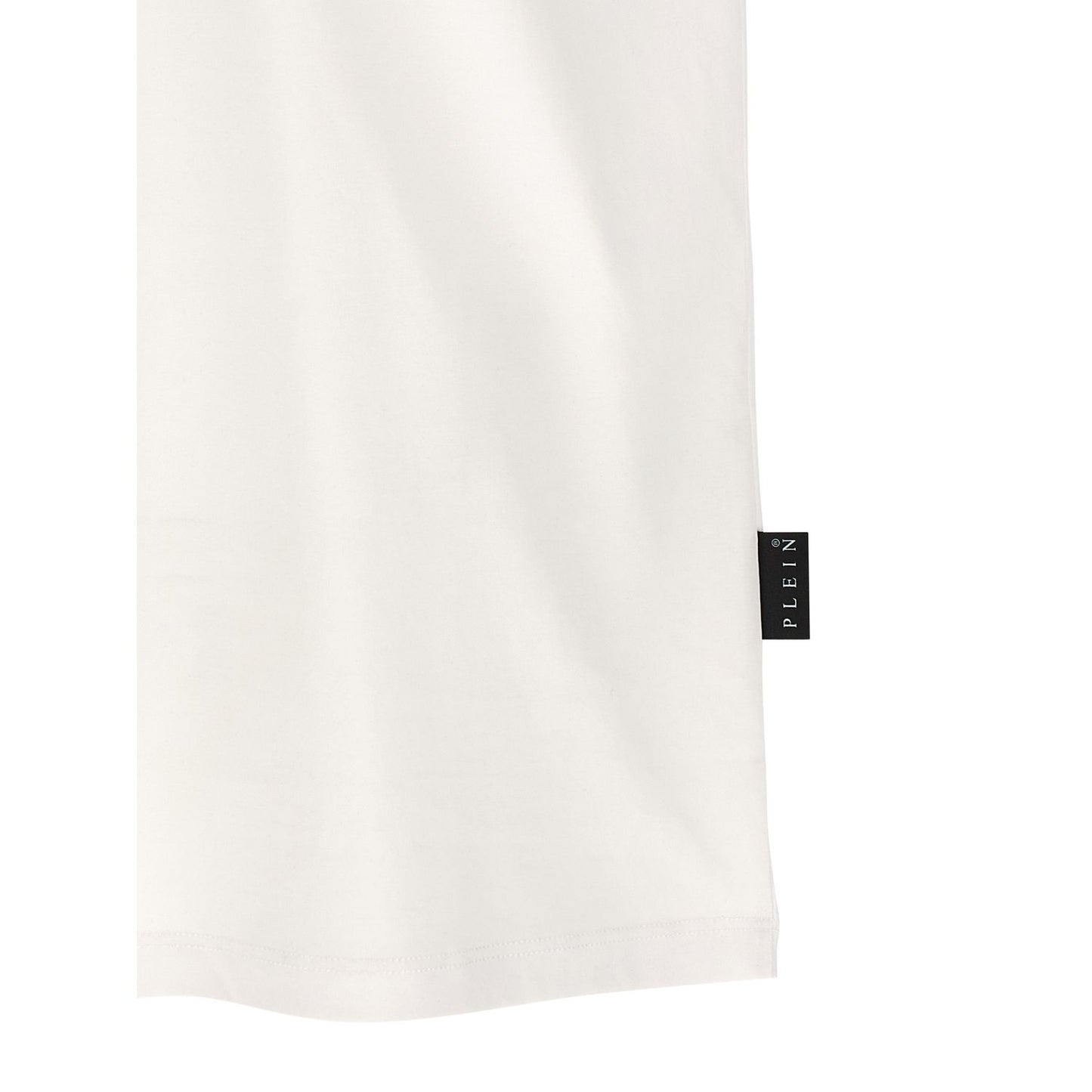 Philipp Plein White Cotton T-Shirt