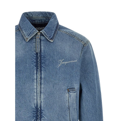 Jacquemus Blue Cotton Denim Jacket