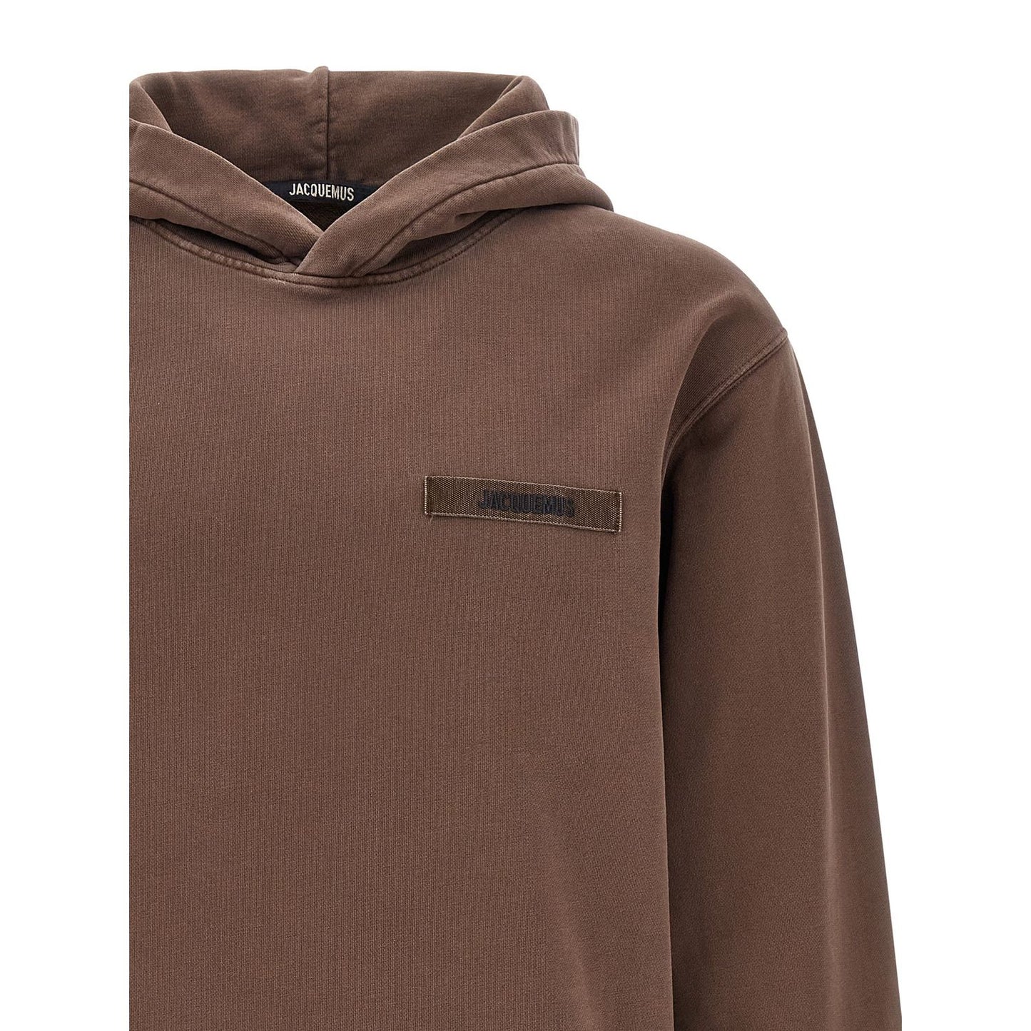 Jacquemus Brown Cotton Sweatshirt