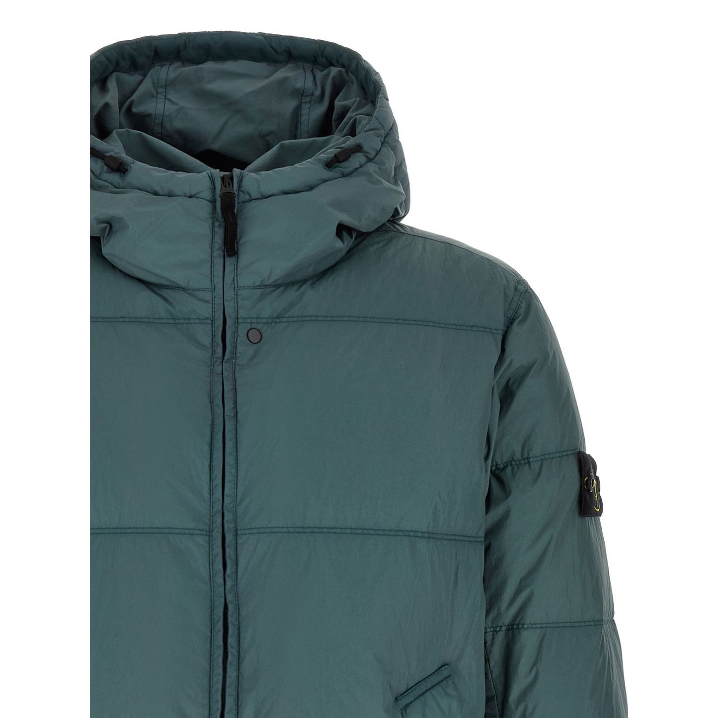 Stone Island Bicolor Polyamide Full-Length Jacket