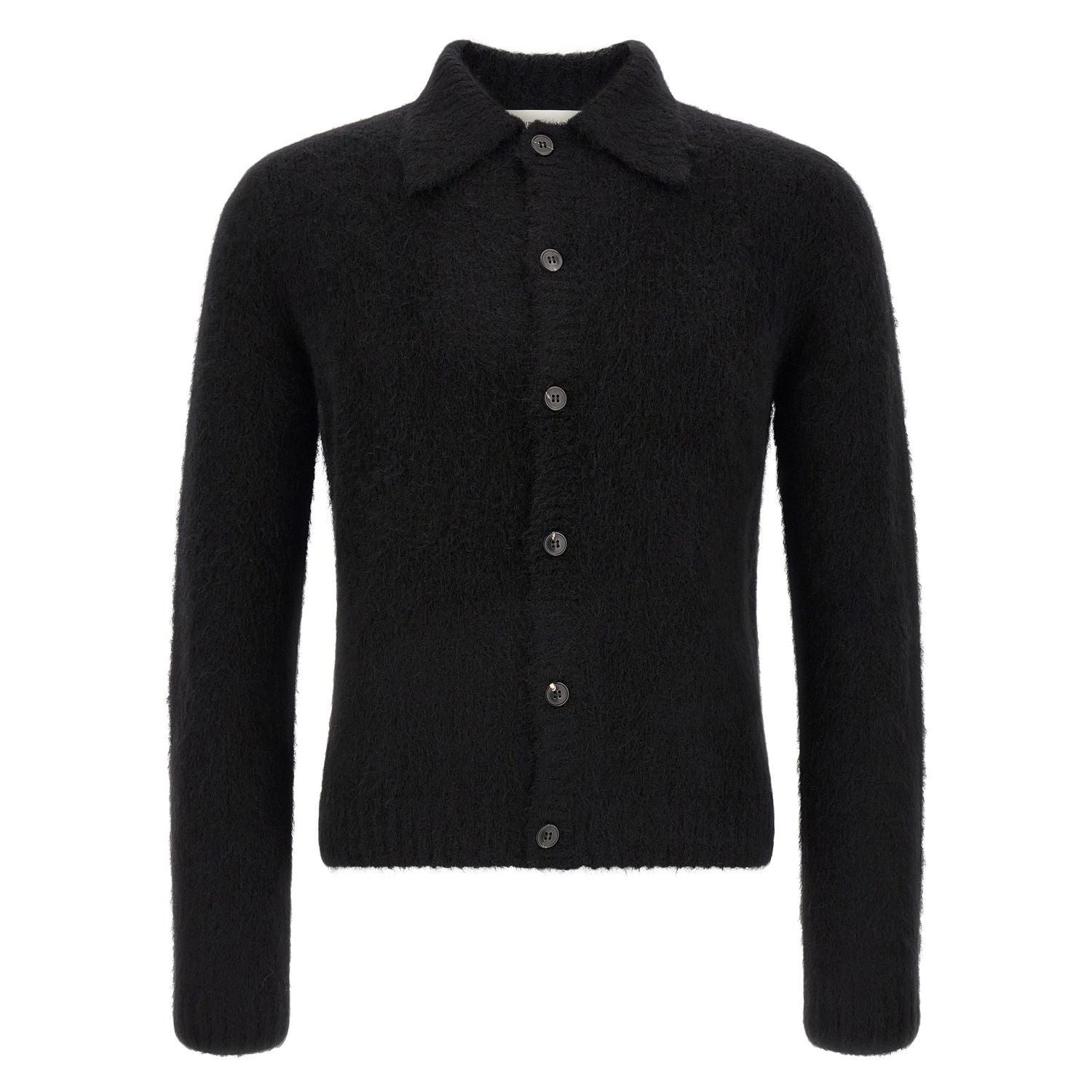 Dries Van Noten Black Wool Cardigan