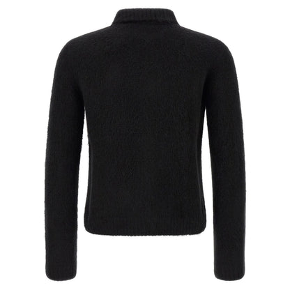 Dries Van Noten Black Wool Cardigan