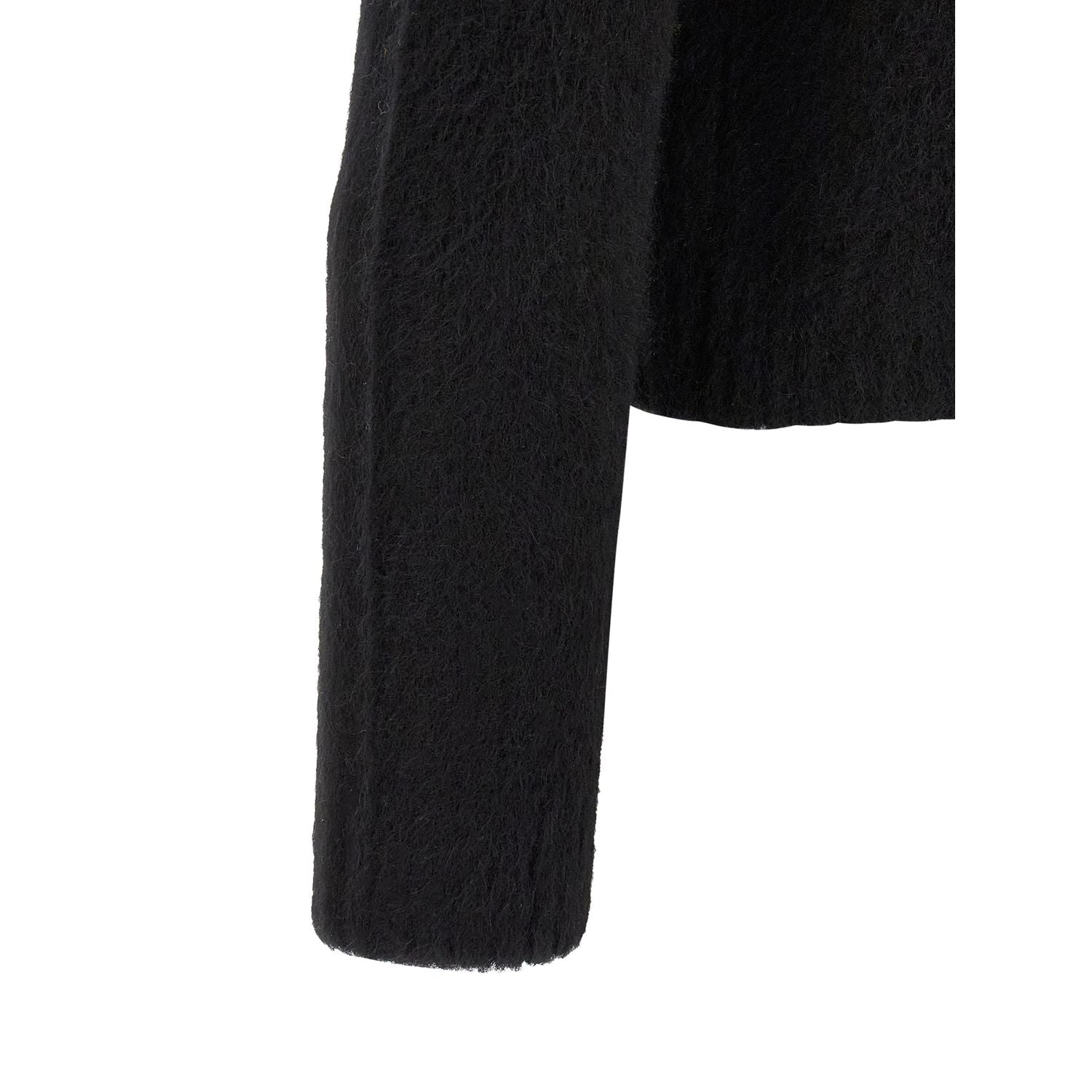 Dries Van Noten Black Wool Cardigan