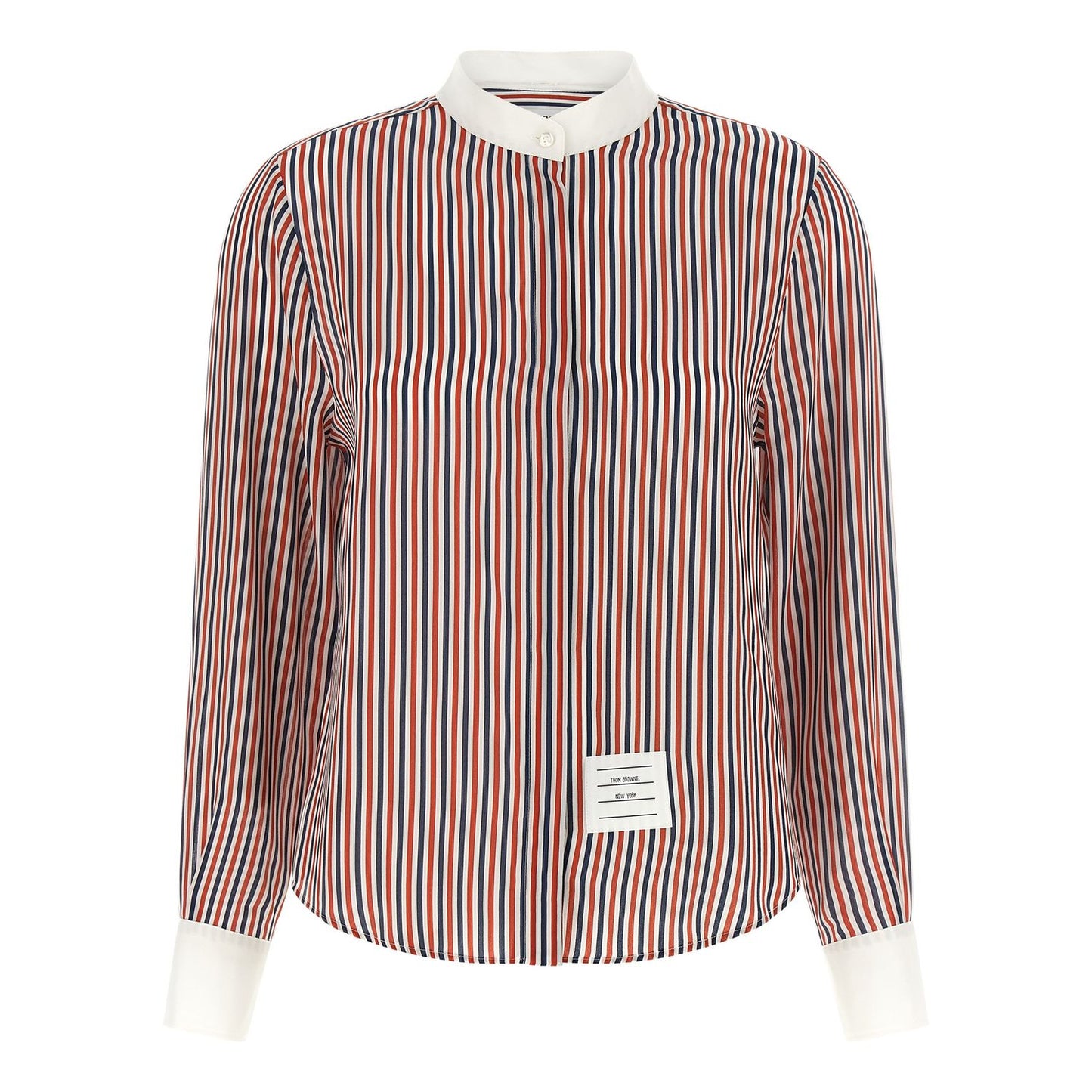 Thom Browne Multicolor Silk Blouse