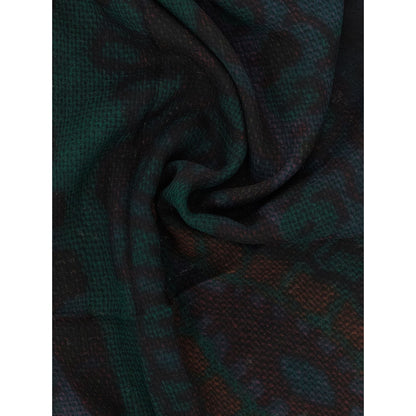 Dries Van Noten Bicolor Wool Foulard