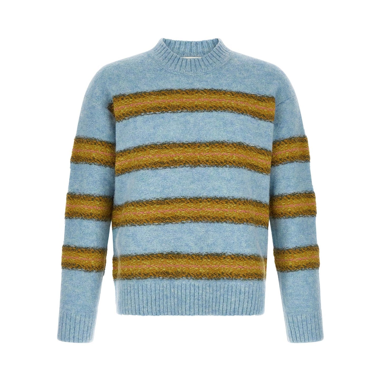 Dries Van Noten Blue Wool Cardigan