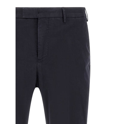 PT Torino Blue Cotton Casual Pants
