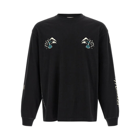MONCLER GENIUS Black Cotton T-Shirt