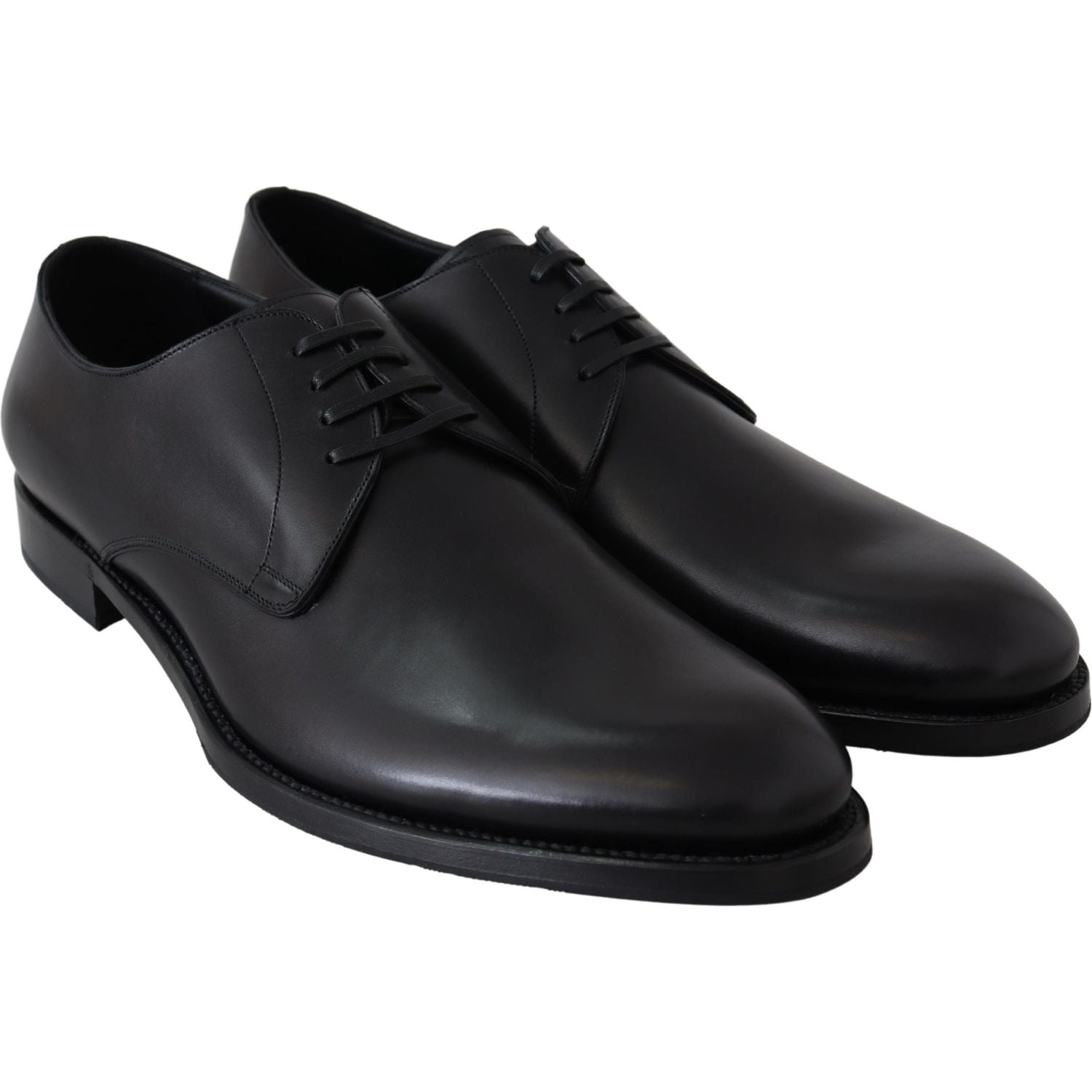 Dolce & Gabbana Black Leather SARTORIA Hand Made Shoes