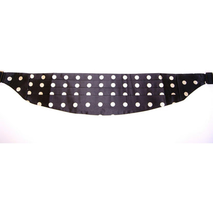 Dolce & Gabbana Black Waist Smoking Tuxedo Cummerbund Belt