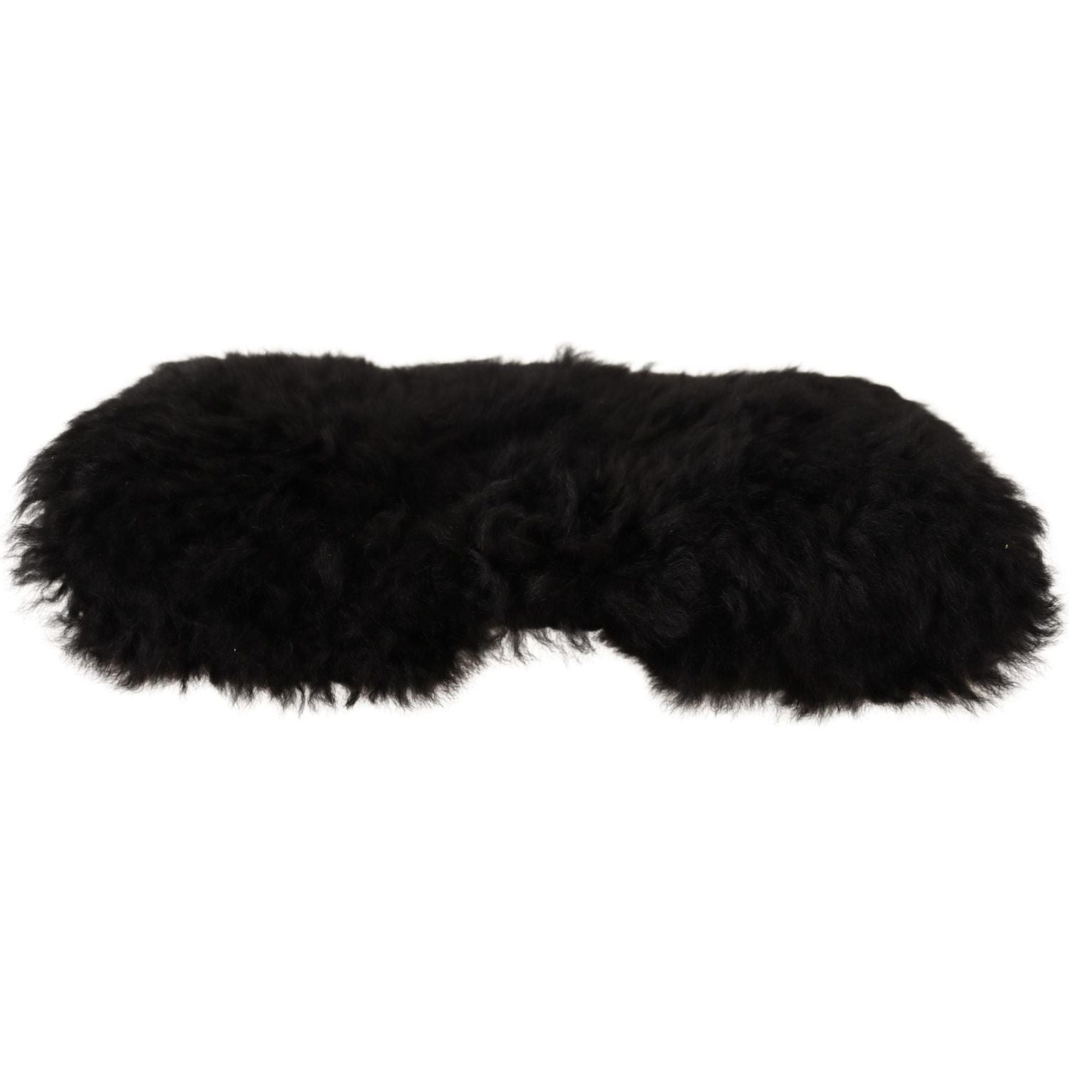 Dolce & Gabbana Black Cashmere Fur Women Beanie Women Hat