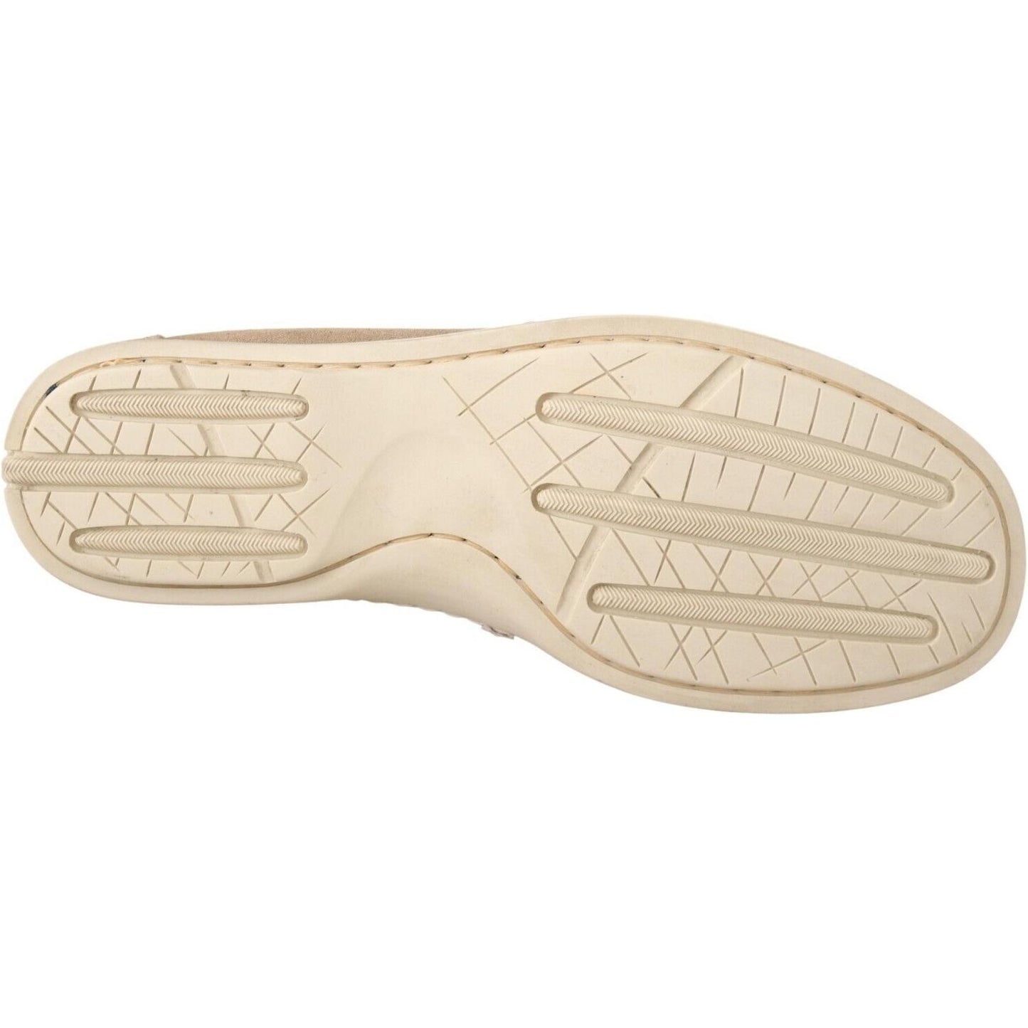 Pollini Beige Suede Low Top Mocassin Loafers Casual Men Shoes MAN LOAFERS