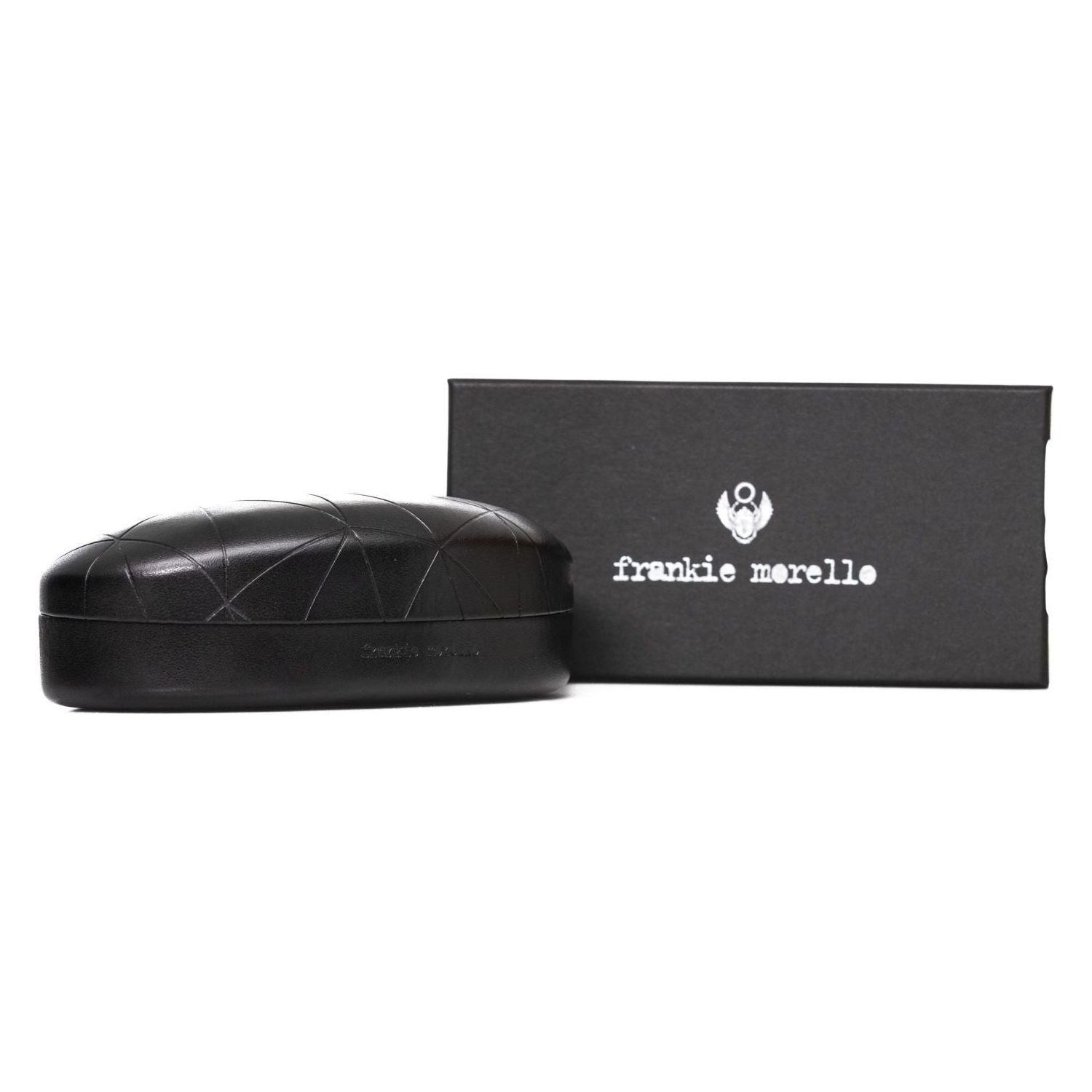 Frankie Morello Brown Metallic Sunglasses for Men