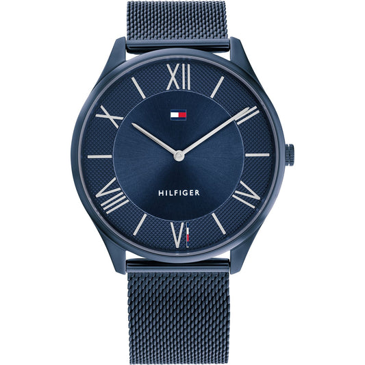 TOMMY HILFIGER Mod. 1710514 watch for gents with quartz analog movement, 43mm mineral dial, water resistant 3 ATM, bracelet style.