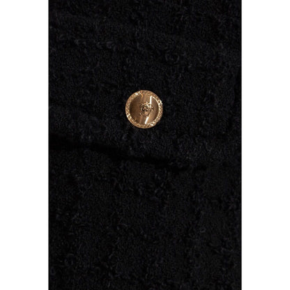 Versace Heritage tweed mini shorts