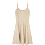Versace Barocco jacquard flared mini dress Dresses