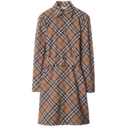 Burberry Checked shirt dress