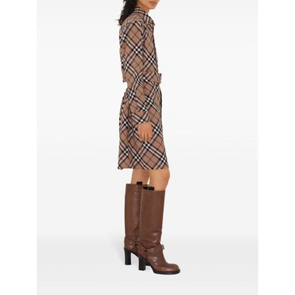 Burberry Checked shirt dress