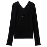 JACQUEMUS Sweaters Black Topwear