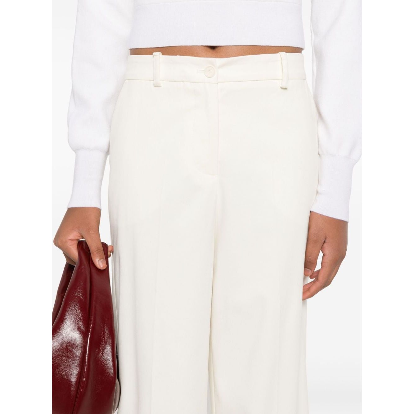 Parosh Trousers White