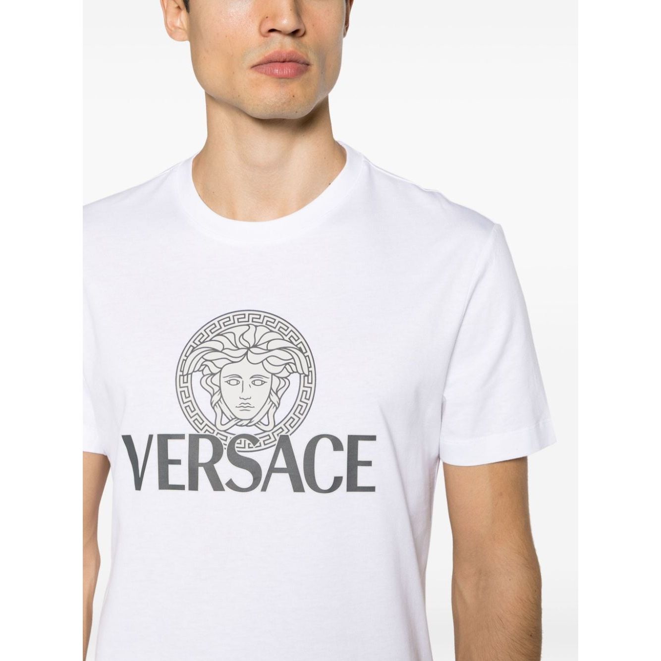 Versace Medusa logo-print T-shirt
