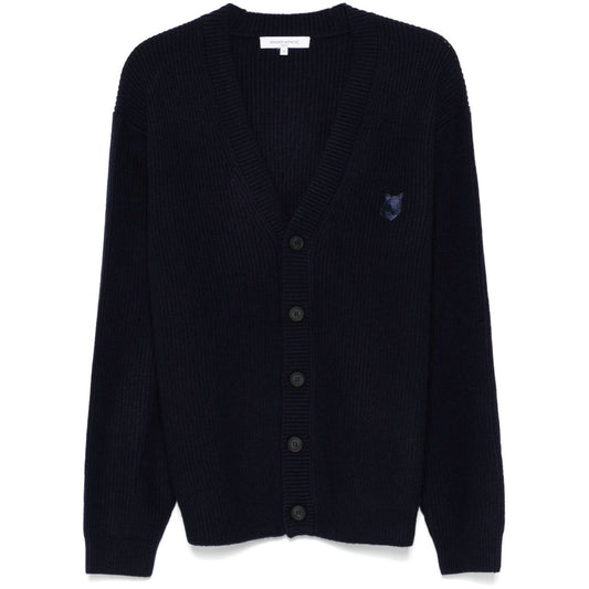 Maison Kitsuné MAISON KITSUNE' Sweaters Blue Topwear