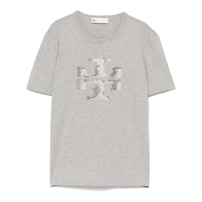 Tory Burch T-shirts and Polos Grey