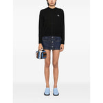 Maison Kitsuné Maison Kitsune mid-length knitted cardigan