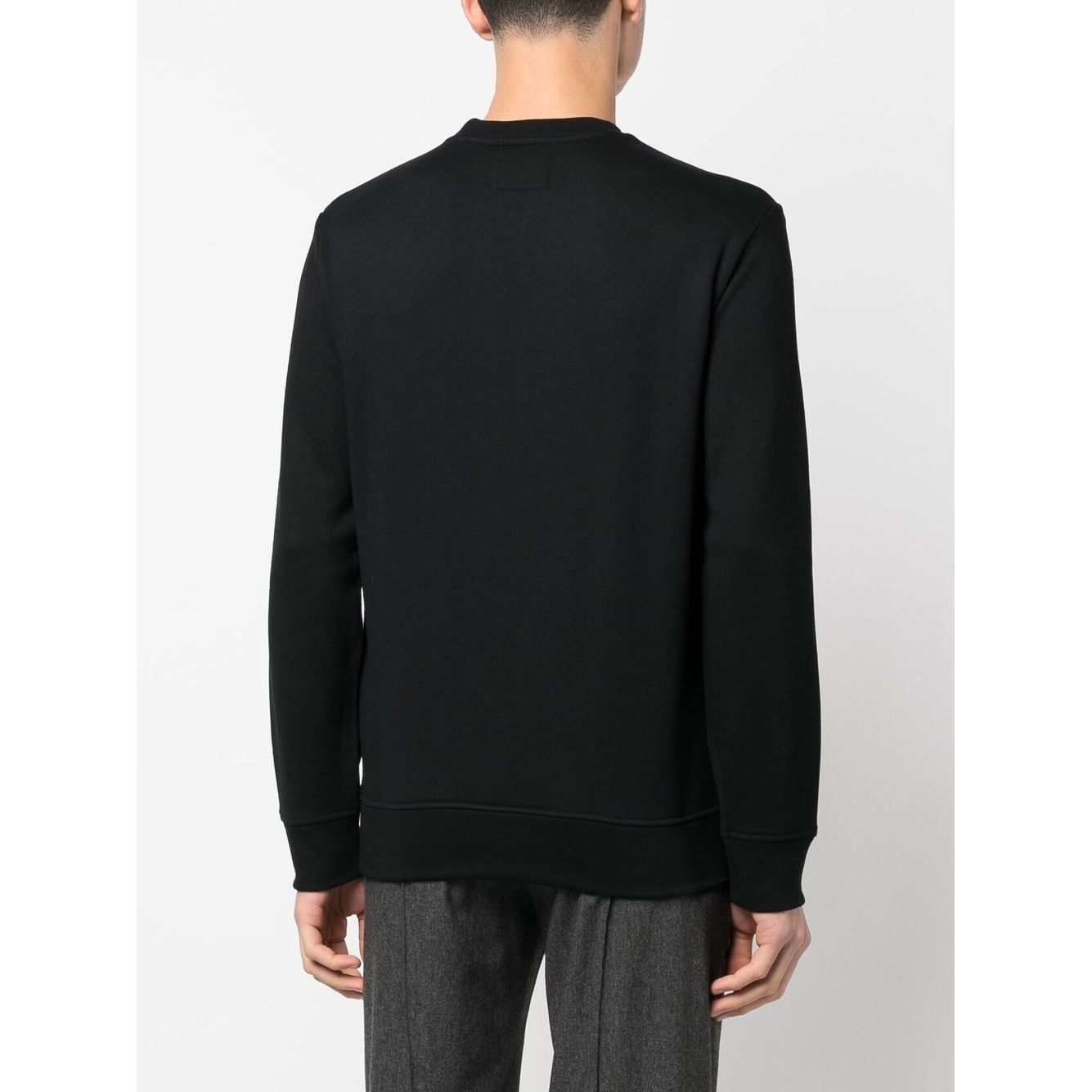 Emporio Armani Modal-blend sweatshirt with logo print