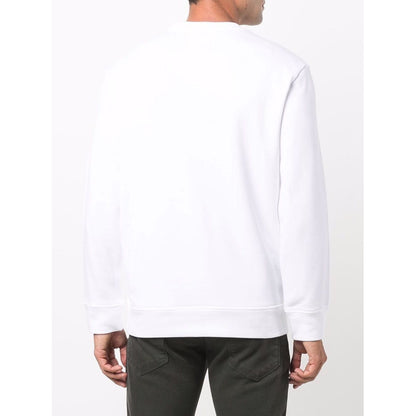 Emporio Armani Modal-blend sweatshirt with logo print