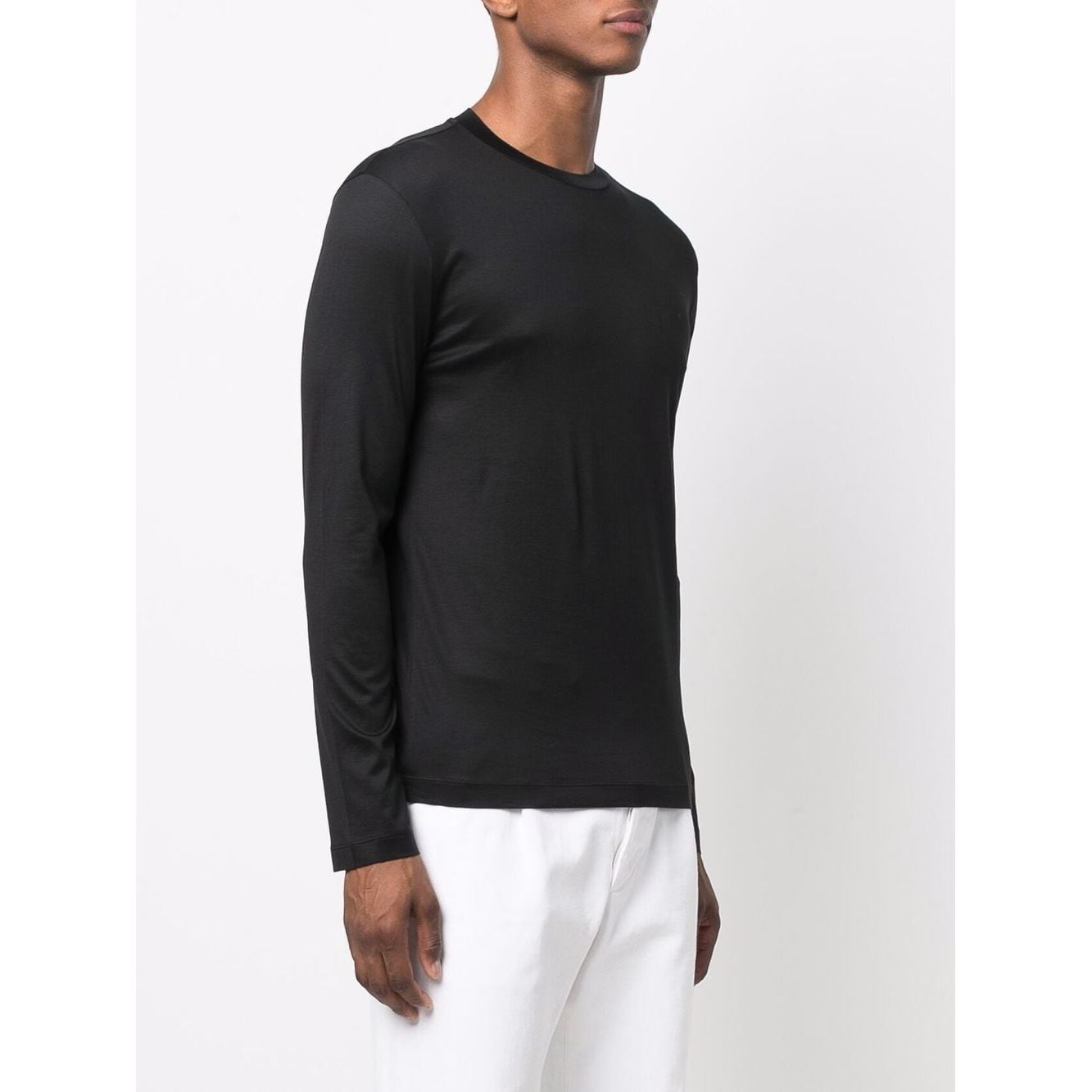 Emporio Armani ASV sweater in black
