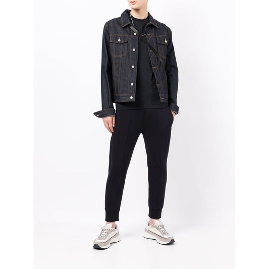 Emporio Armani logo patch short-sleeved T-shirt