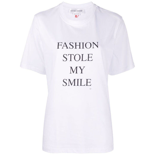 Victoria Beckham T-shirts and Polos White Topwear