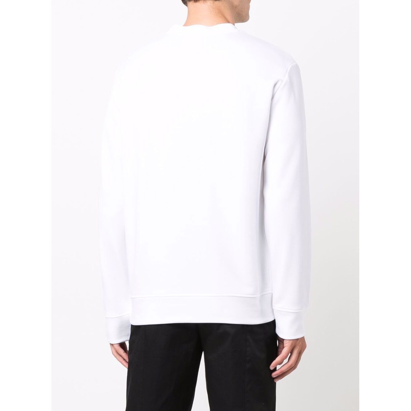 Emporio Armani Modal blend sweatshirt with logo print Topwear